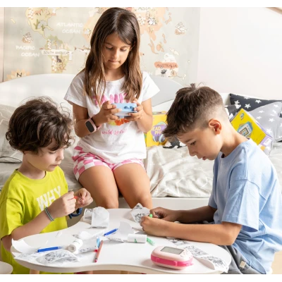 Kiddoboo FotoFun 2 aparat z drukarką termiczną i selfie + karta 32GB Pink