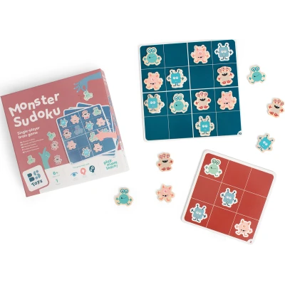 BS Toys logiczna gra planszowa Monster Sudoku