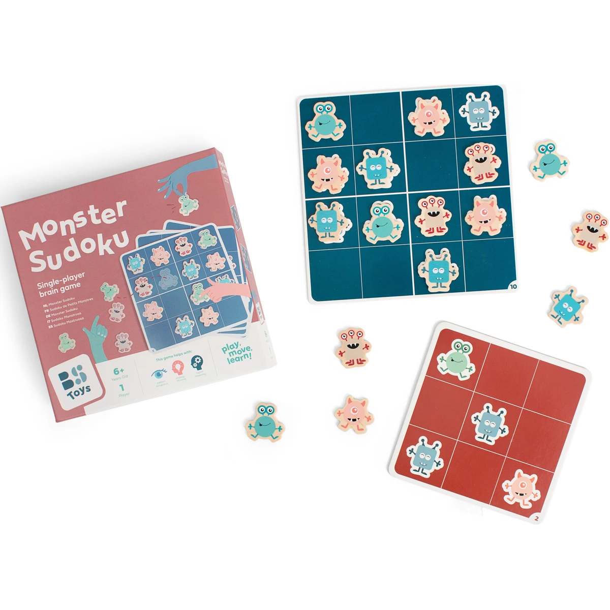 BS Toys logiczna gra planszowa Monster Sudoku