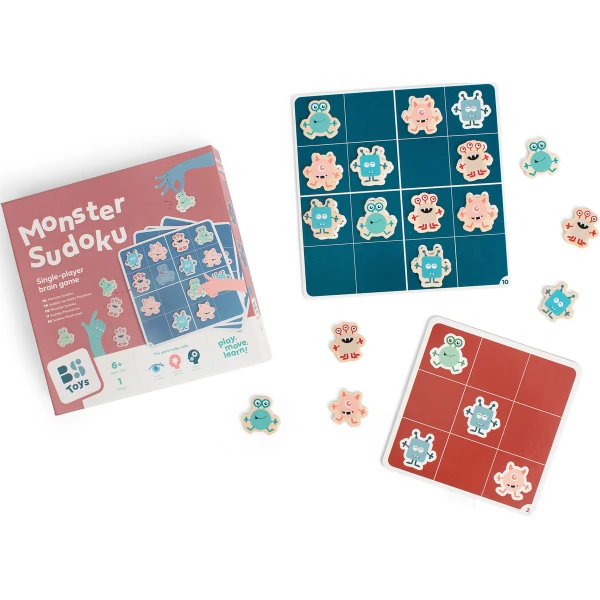 BS Toys logiczna gra planszowa Monster Sudoku