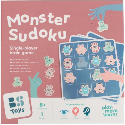BS Toys logiczna gra planszowa Monster Sudoku