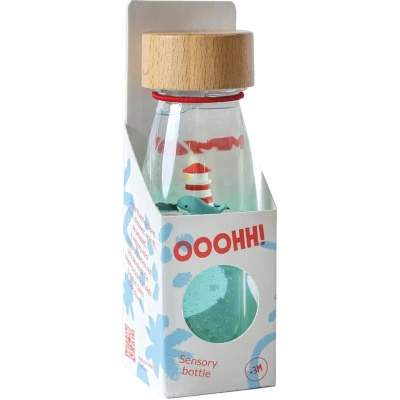 Petit Boum butelka dwufazowa sensoryczna MOVE Whale Wieloryb