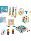 BS Toys Zestaw 5 Gier Edukacyjnych Single Player Kup 4 1 Gratis 4-8 LAT