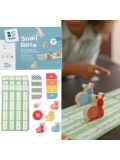 BS Toys Wyścig Ślimaków – emocjonująca gra planszowa 2–4 graczy 4+ FSC®