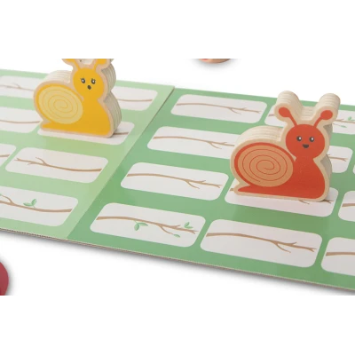 BS Toys Wyścig Ślimaków – emocjonująca gra planszowa 2–4 graczy 4+ FSC®