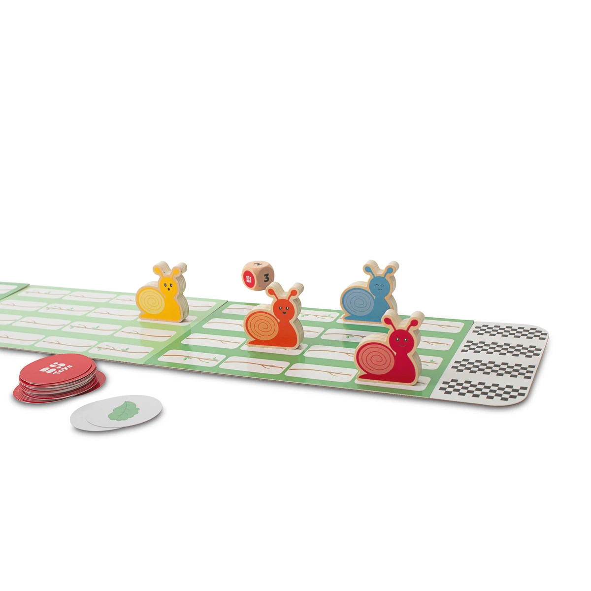 BS Toys Wyścig Ślimaków – emocjonująca gra planszowa 2–4 graczy 4+ FSC®