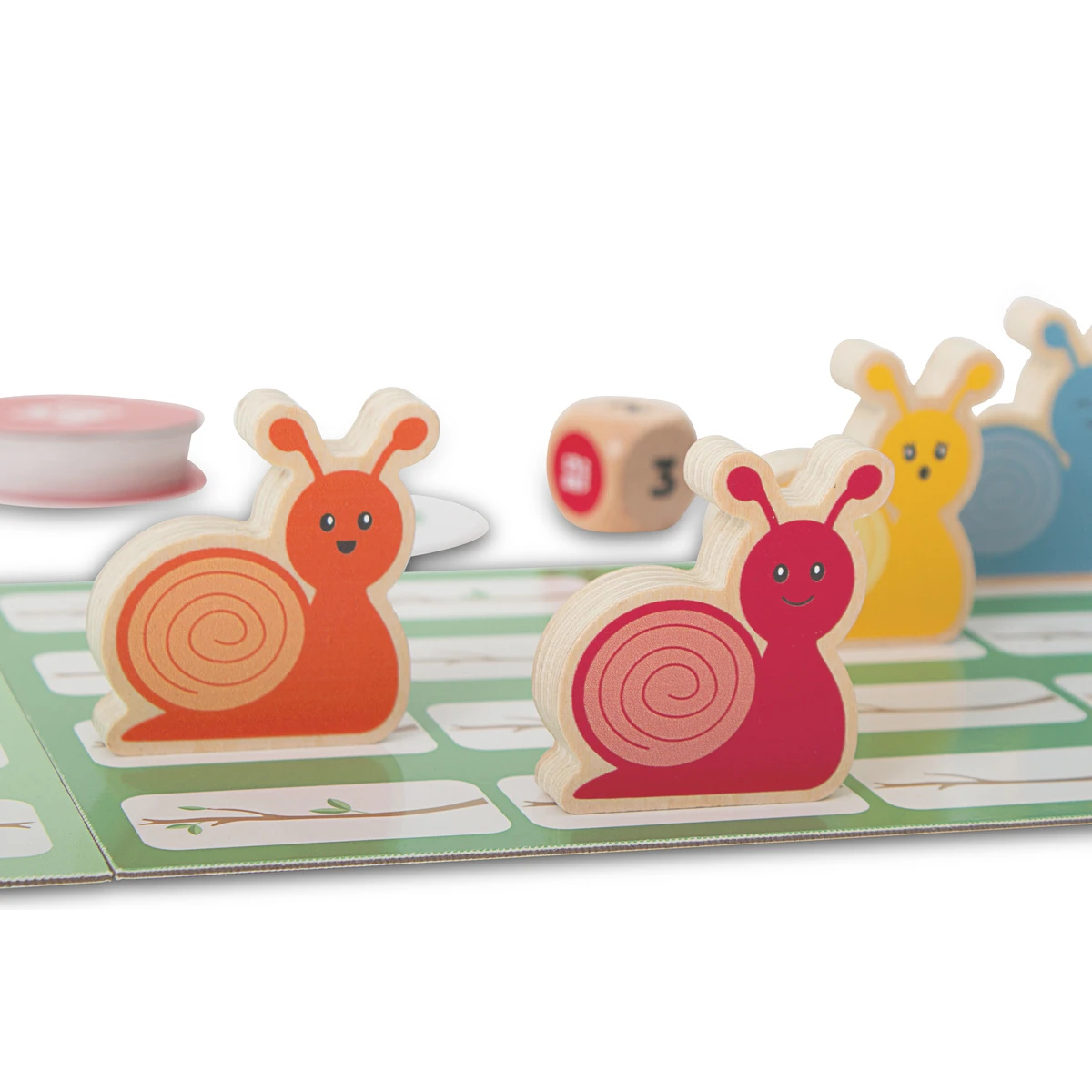 BS Toys Wyścig Ślimaków – emocjonująca gra planszowa 2–4 graczy 4+ FSC®