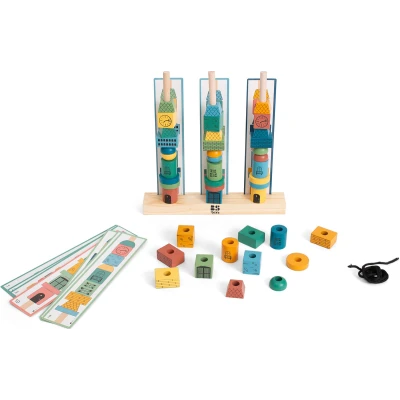 BS Toys Zestaw 5 Gier Edukacyjnych Single Player Kup 4 1 Gratis 4-8 LAT