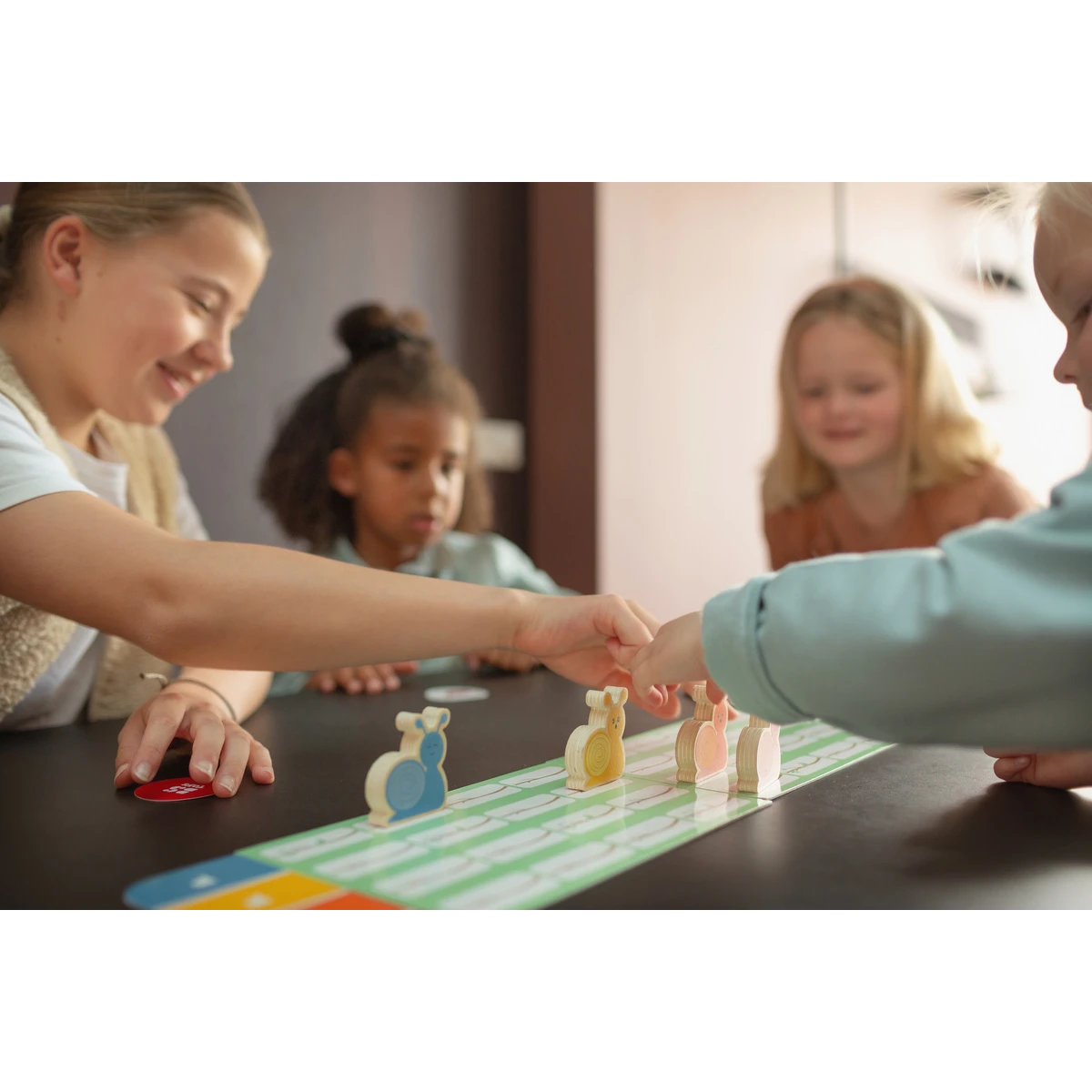 BS Toys Wyścig Ślimaków – emocjonująca gra planszowa 2–4 graczy 4+ FSC®