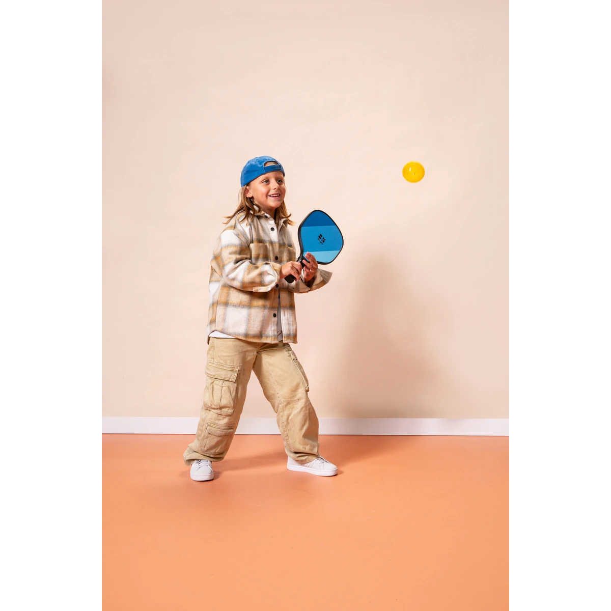 BS Toys Zestaw do Pickleballa dla Dzieci i Dorosłych – 2 Rakietki Drewniane + Siatka + Piłki + Torba | FSC® | wiek 8+