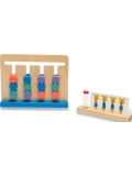 BS Toys Układanka Logiczna Żyrafa z Klepsydrą 4+ gra na spostrzegawczość i skupienie
