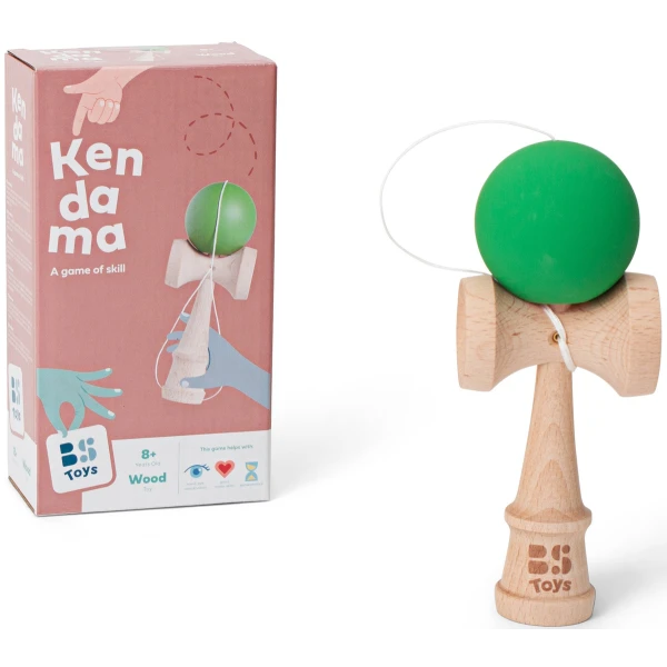 BS Toys Kendama – gra zręcznościowa dla dzieci ćwiczenie refleksu i precyzji 6+