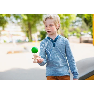BS Toys Kendama – gra zręcznościowa dla dzieci ćwiczenie refleksu i precyzji 6+