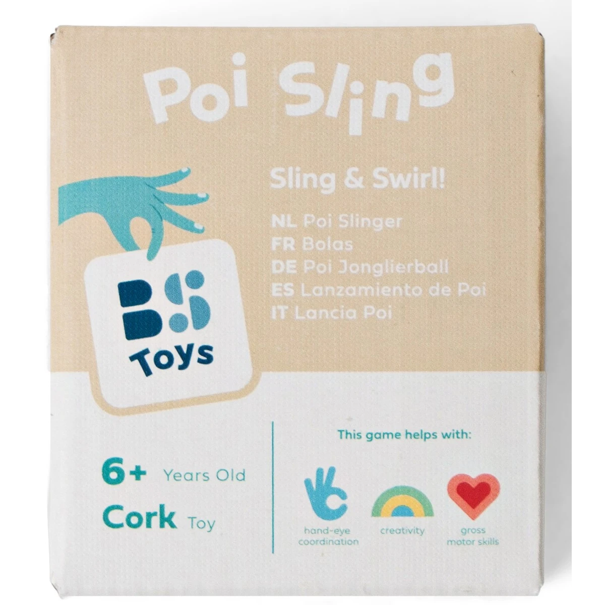 BS Toys Piłka z tasiemkami piłka do żonglowania 6+