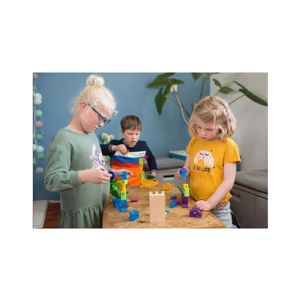 BS Toys Drewniana gra zręcznościowa Wieża smoka 6+
