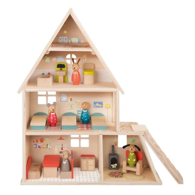 MOULIN ROTY Domek dla lalek z mebelkami