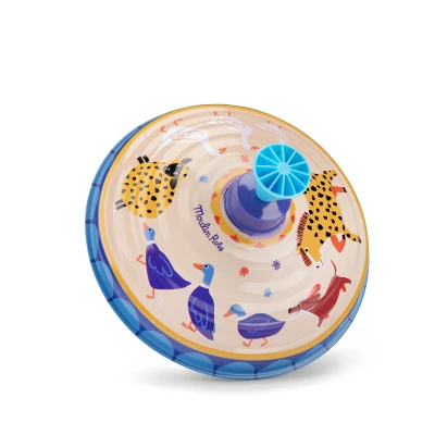 MOULIN ROTY Duży metalowy bączek LES JOUETS METAL