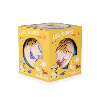 MOULIN ROTY Duży metalowy bączek LES JOUETS METAL