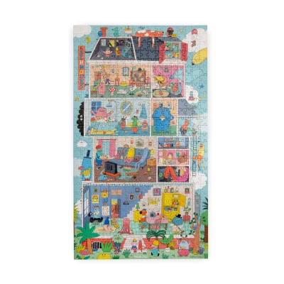 MOULIN ROTY Puzzle DOM 500 elementów LES SCHMOUKS