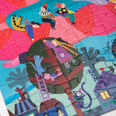 MOULIN ROTY Puzzle Smok i księżyc 100 elem. LES COMETES