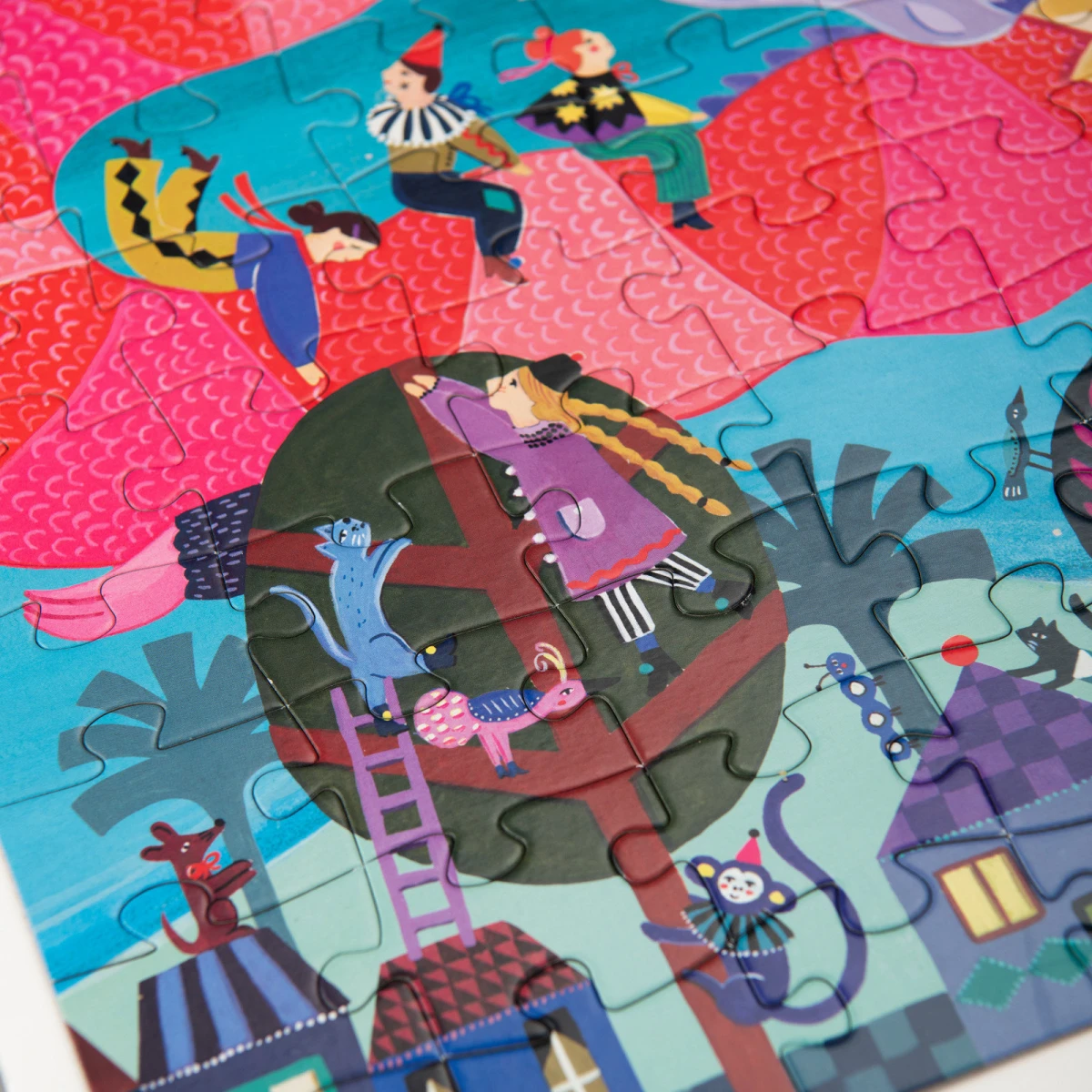 MOULIN ROTY Puzzle Smok i księżyc 100 elem. LES COMETES