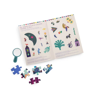 MOULIN ROTY Puzzle Smok i księżyc 100 elem. LES COMETES