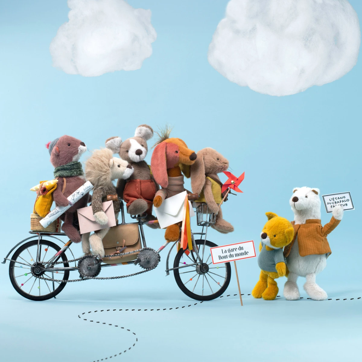 MOULIN ROTY Maskotka lis Anatole LA BANDE A JOJO