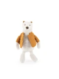 MOULIN ROTY Maskotka biały miś Gustave LA BANDE A JOJO