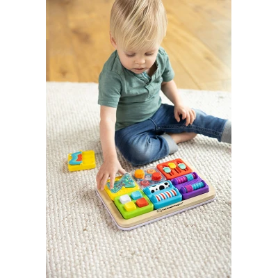 PlayTab Sensoryczny Kwadrat. Gąsienica Koła Zębate.