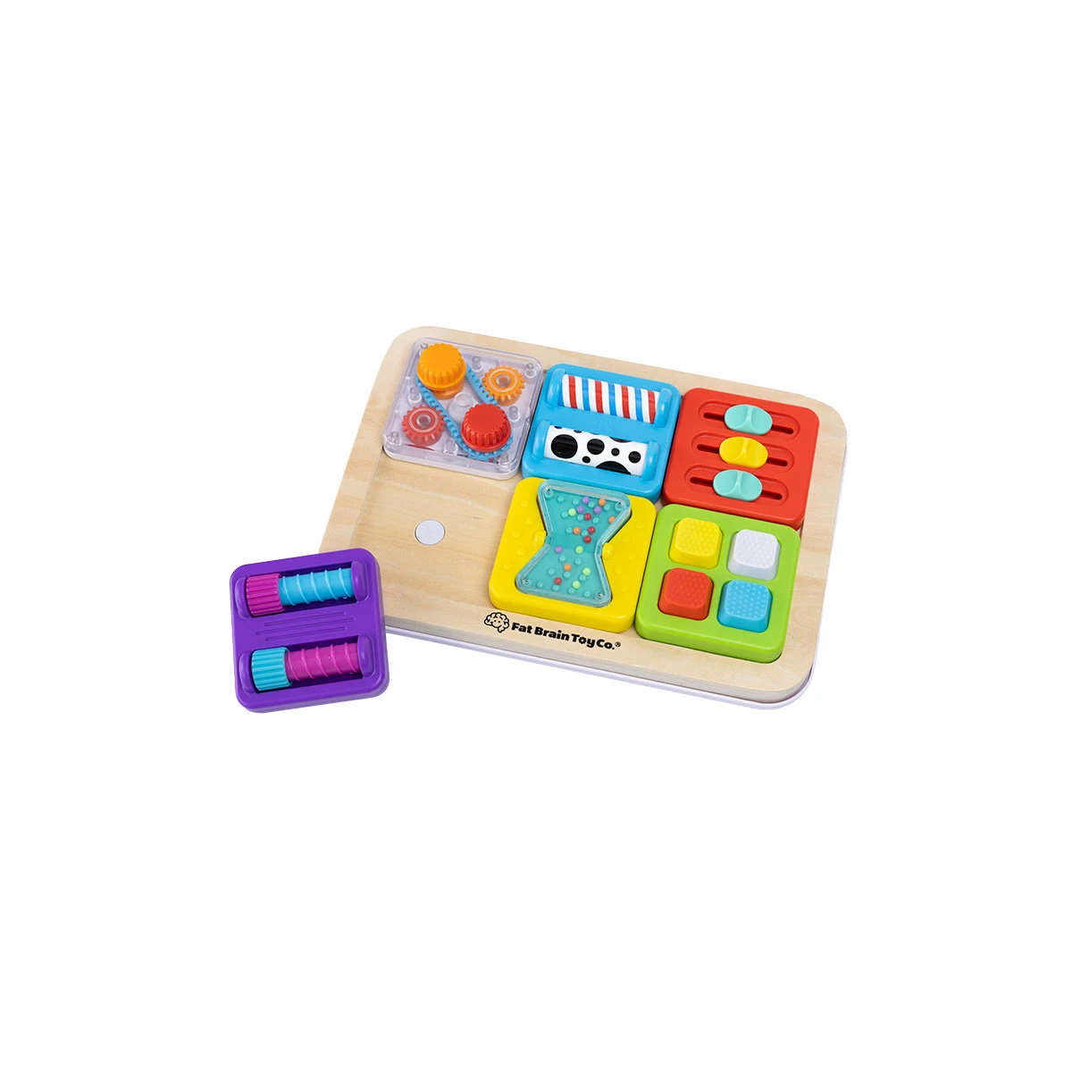 PlayTab Sensoryczny Kwadrat. Gąsienica Koła Zębate.