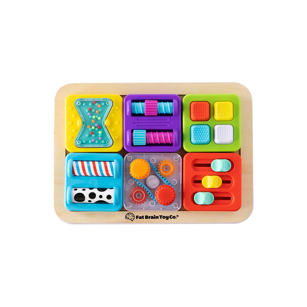 PlayTab Sensoryczny Kwadrat. Nakrętki.