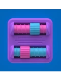 PlayTab Sensoryczny Kwadrat. Nakrętki.