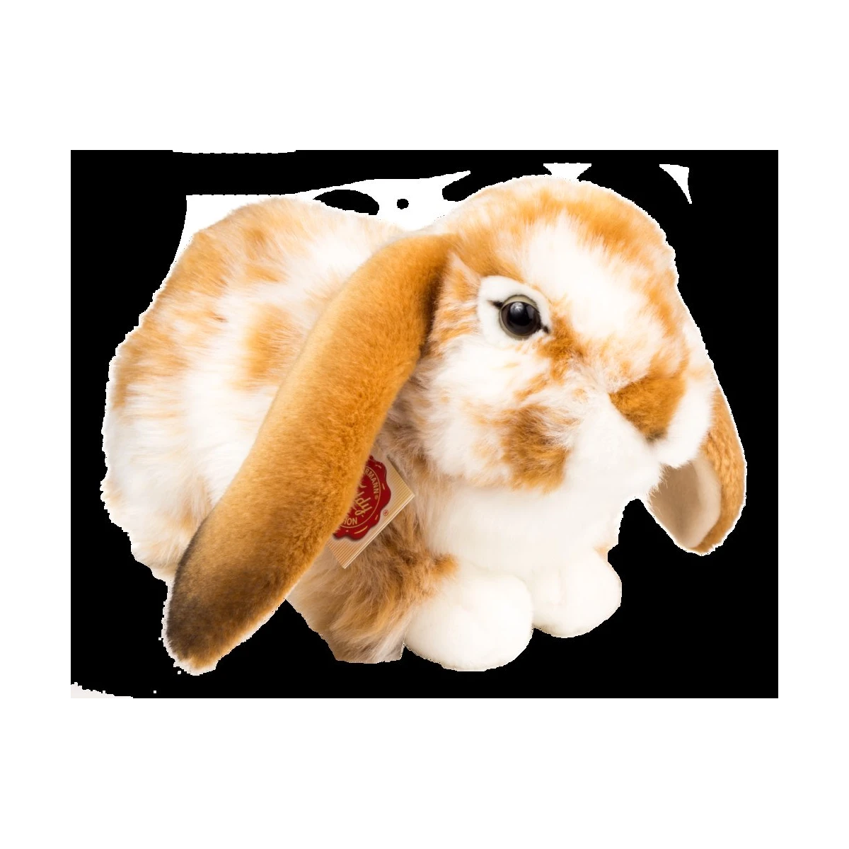 TEDDY HERMANN Królik jasnobrązowo-biały leżący 30 cm maskotka dla dzieci 926580