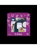 B.BOX Zestaw Mini Lunchbox + Butelka tritanowa ze słomką 450 ml Indigo Rose b.box