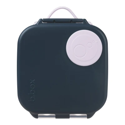 B.BOX Zestaw Mini Lunchbox + Butelka tritanowa ze słomką 450 ml Indigo Rose b.box