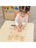 MASTERKIDZ Drewniana Tablica Cykl Życia Fasoli