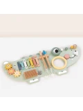 TOOKY TOY Drewniana Tablica Manipulacyjna Krokodyl 3 el.