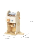 TOOKY TOY Drewniany Zestaw Do Kawy - Ekspres Baristy