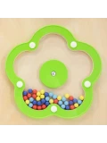 VIGA Drewniana Tablica Manipulacyjna Ścienna Panel Sensoryczny Montessori