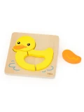 VIGA Drewniane Puzzle - Urocza Kaczuszka