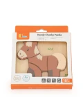 VIGA Drewniane Puzzle - Mój Przyjaciel Konik