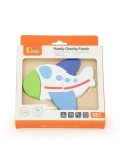 VIGA Drewniane Puzzle - Kolorowy Samolot