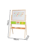 VIGA Duża Tablica Edukacyjna 2w1