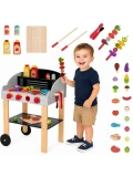 WOOPIE GREEN Grill Drewniany Szaszłyki Warzywa Akcesoria 24el.