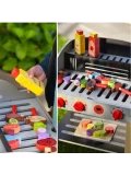 WOOPIE GREEN Grill Drewniany Szaszłyki Warzywa Akcesoria 24el.