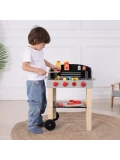 WOOPIE GREEN Grill Drewniany Szaszłyki Warzywa Akcesoria 24el.