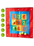MASTERKIDZ Kwadratowa Tarcza Na Rzepy Rzut Do Celu Do Tablicy STEM