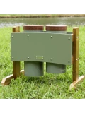 MASTERKIDZ Dwa Bębny Konga Wolnostojące Outdoor