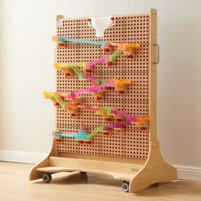 MASTERKIDZ Wolnostojąca Tablica Naukowa Kreatywna STEM 125 x 86 + Zestaw Akcesoriów