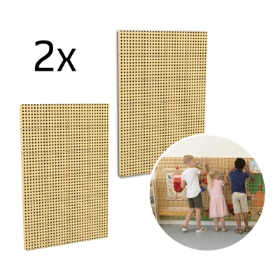 MASTERKIDZ Panele Montażowe STEM 2x 120x80 cm + Akcesoria Zestaw XXL